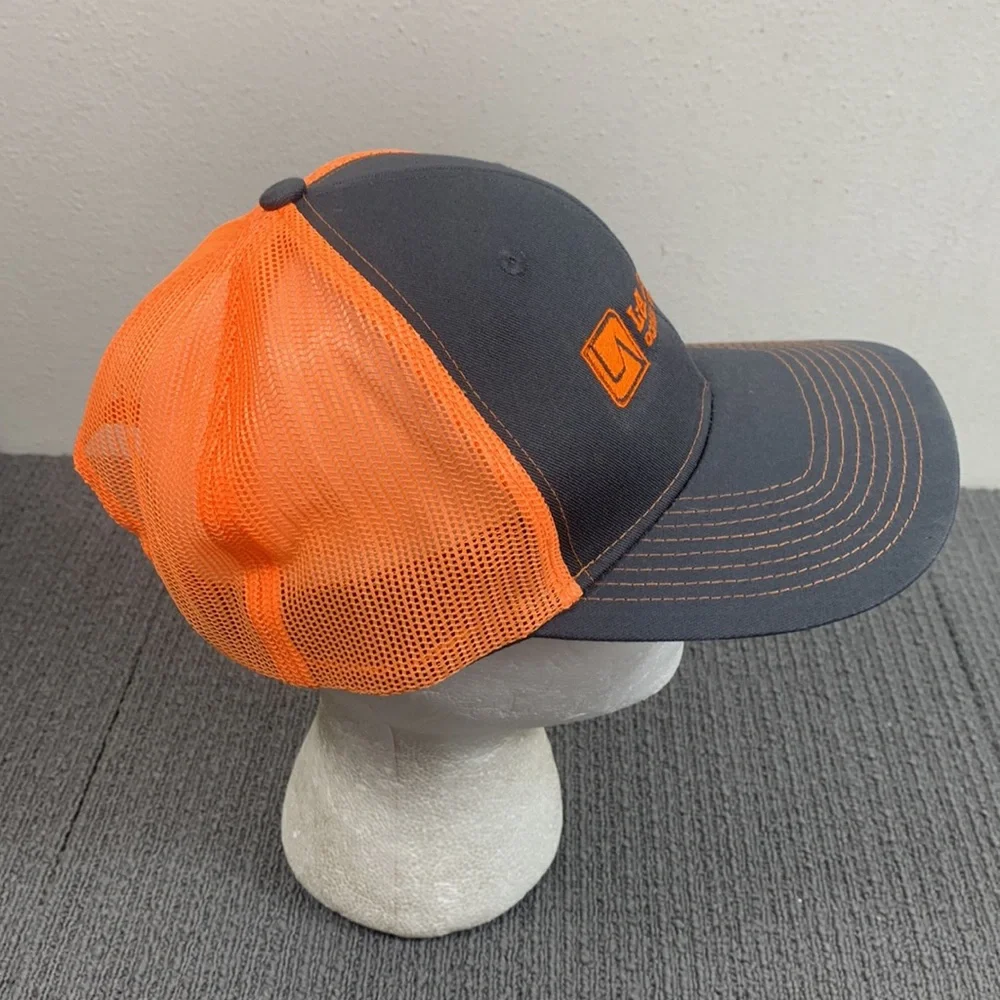LA Electric Contractors & Engineers Trucker Hat Mens Adjustable Snapback Cap - Picture 9 of 13